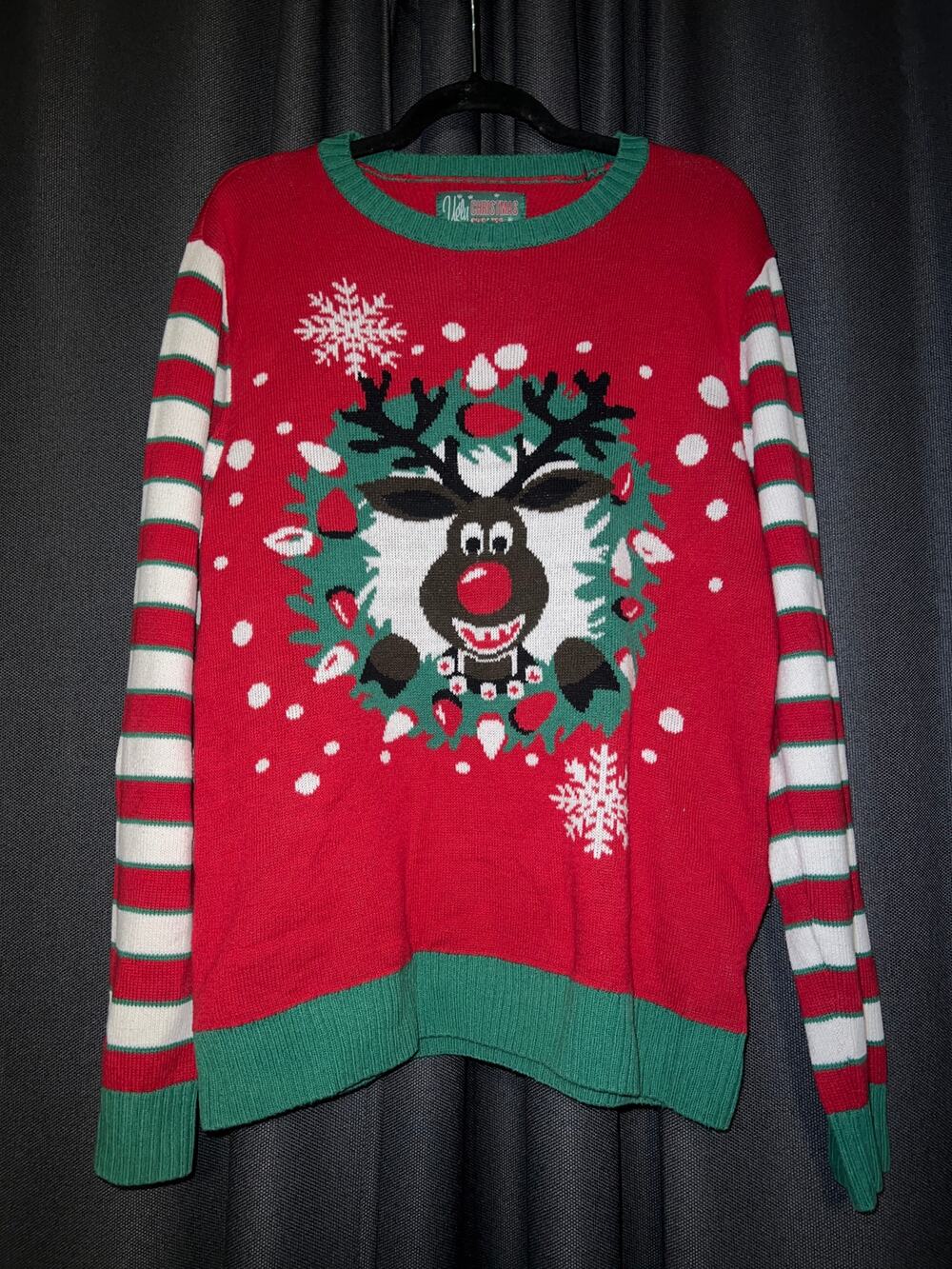 Ugly Christmas Sweater Xmas Size Large